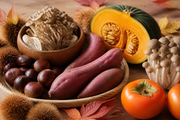 秋の食材は何が旬の食べ物？