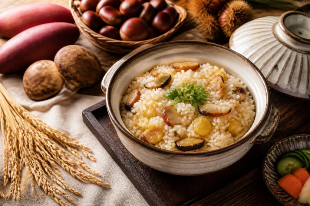 秋の食材はいつが旬の時期？