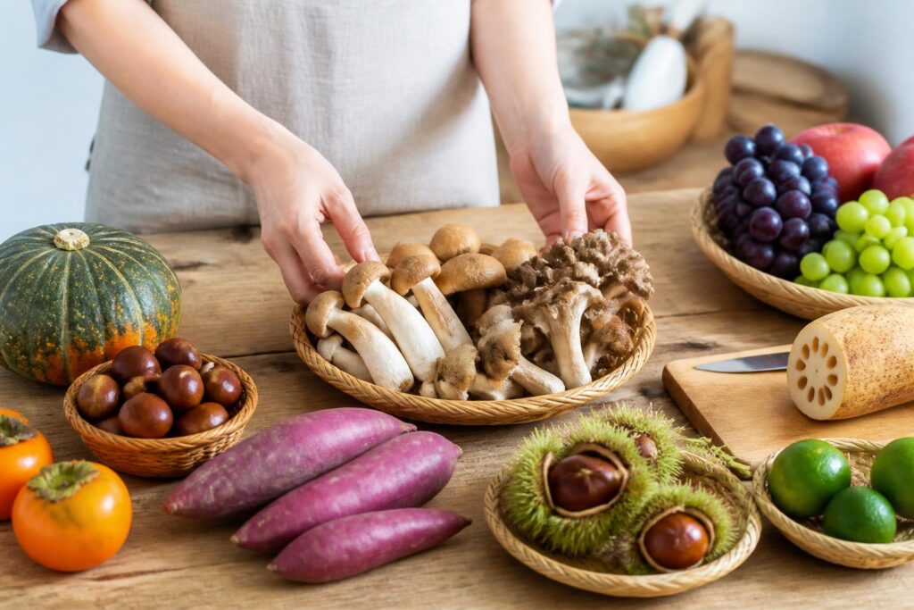 秋の食材で作るたんぱく質レシピは？